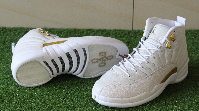 Air Jordan 12 White OVO New